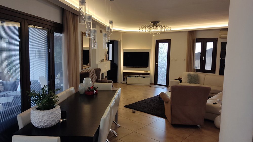 For Sale, Three-Bedroom plus Office Room Detached House in Agia Varvara